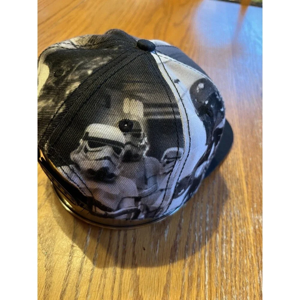 Star Wars Graphic Design Youth SnapBack Hat Black/White